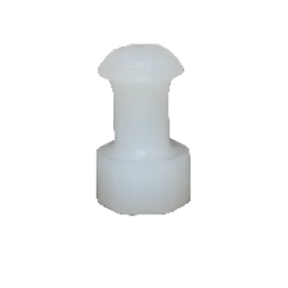 PDR Boyasız Göçük Düzeltme Plastiği Yuvarlak Bombeli Çap 12mm - D. N6 - Natural Beyaz