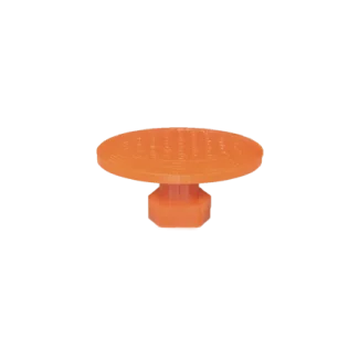 PDR Boyasız Göçük Düzeltme Plastiği Elips Kavisli Çap 50x28mm - P. N6 - Turuncu