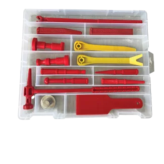 Set Plastik PDR Göçük Düzeltme Çekiç Ve Uç Takımı 14 Prç