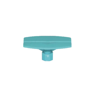 PDR Boyasız Göçük Düzeltme Plastiği Elips Düz 50X27Mm - D. N6 - Yeşil