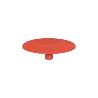 PDR Boyasız Göçük Düzeltme Plastiği Kırmızı Elips 75-50Mm - D. N6 - Kırmızı