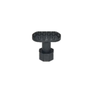 PDR Boyasız Göçük Düzeltme Plastiği Siyah Elips Kavisli 14X25Mm - D. N6 - Siyah