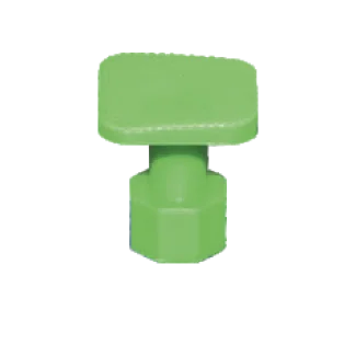 PDR Boyasız Göçük Düzeltme Plastiği 2 Köşe Taban 20mm*20mm - D. N6 - Yeşil