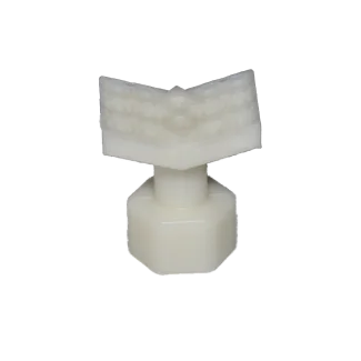PDR Ekstra Boyasız Göçük Düzeltme Plastiği Köşe Düzeltme V Tİp Çap 20x15mm - D. N6 - Natural Beyaz