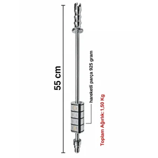 Pdr Kaporta Göçük Düzeltme Tokmağı Mıknatıslı 55cm Metal Uç 1,50 Kg