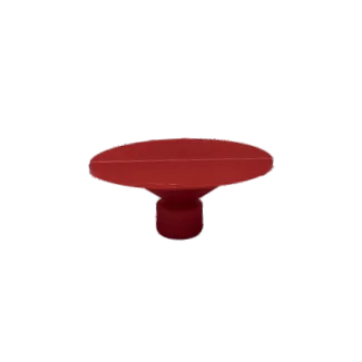 PDR Boyasız Göçük Düzeltme Plastiği Kırmızı Elips 49-34Mm - D. N6 - Kırmızı