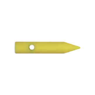 Boyasız Göçük Düzeltme Kalemi Mıknatıslı Çap 20x120mm PDR İz Noktası 2,5mm Oval