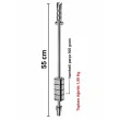 Pdr Kaporta Göçük Düzeltme Tokmağı Mıknatıslı 55cm Metal Uç 1